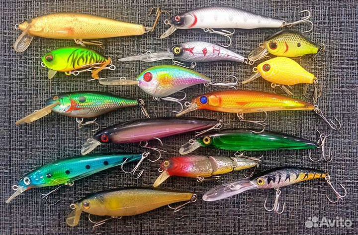 Воблера с коробкой