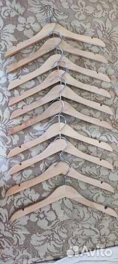 Вешалки плечики IKEA детские деревянные