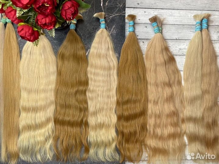 Волосы для наращивания волнистые