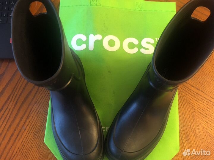 Резиновые сапоги crocs c9