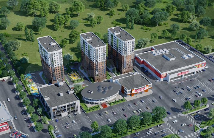 Квартира-студия, 25,9 м², 3/15 эт.