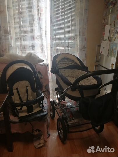 Коляска модульная 2 в 1 prampol