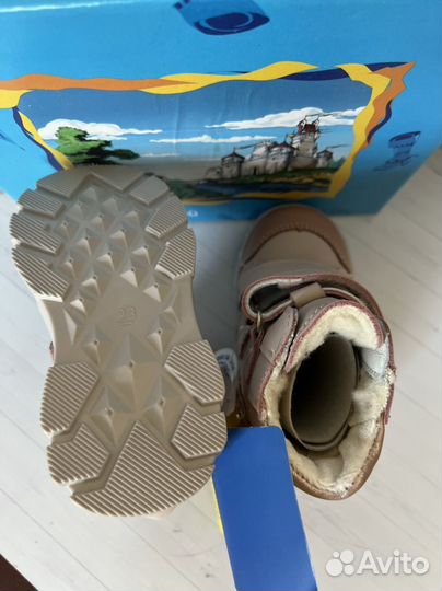 Ботиночки котофей зимние для девочки