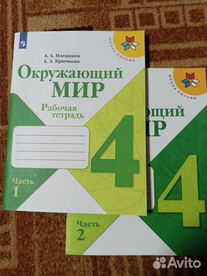 Рабочая тетрадь по окружающему миру 4 класс