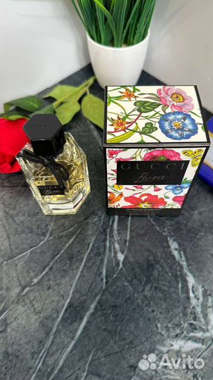 Gucci Flora Glorious Mandarin 50мл распечатанные