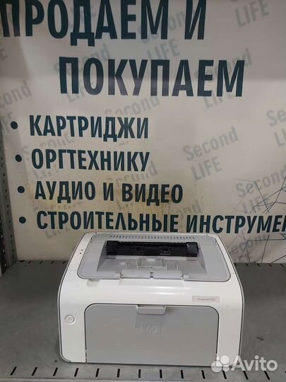 Принтер лазерный HP P1102 пробег 2202 копий