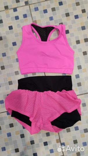 Шорты и топ для гимнастики/танцев