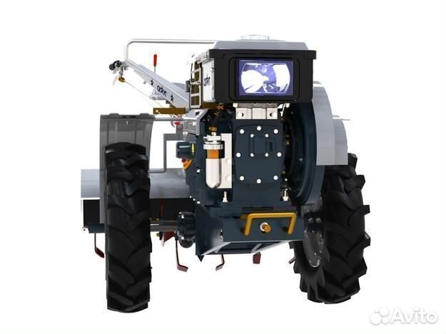 Мотоблок скаут 81 DE + почвофреза