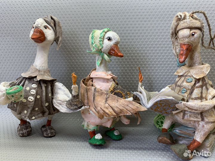 Ватные елочные игрушки