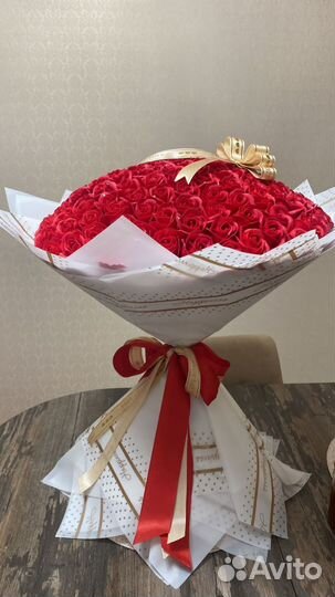 Мыльные розы букеты