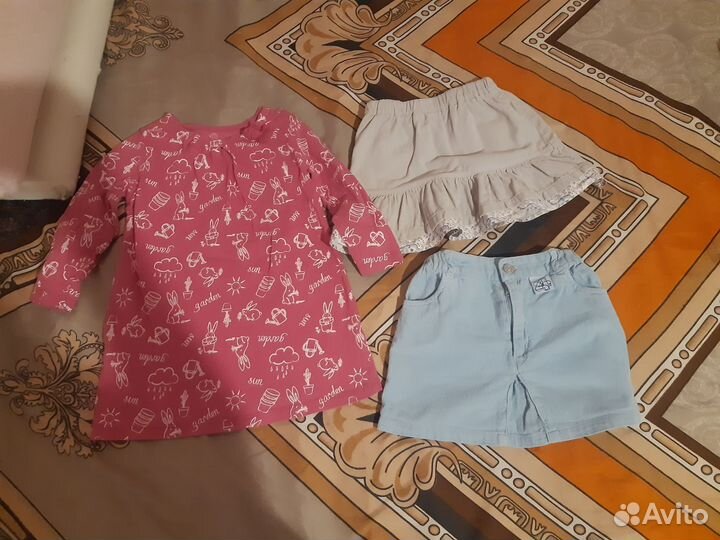 Детская одежда для девочек 92 98 пакетом