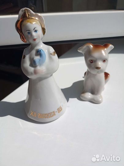 Статуэтка девочка с голубем