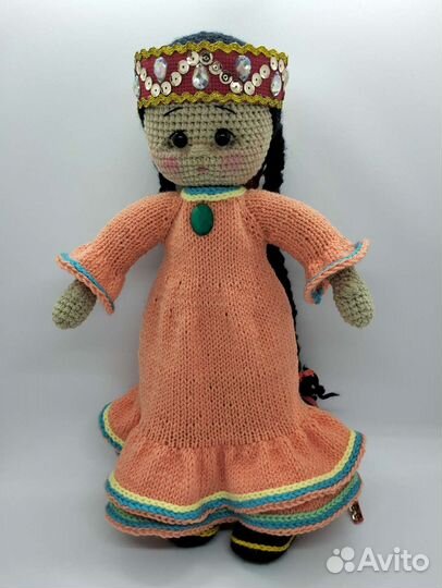 Кукла в национальном костюме. Кукла ручной работы