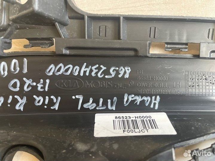 Накладка птф левая Kia Rio 4 С 2017 По 2020 Год