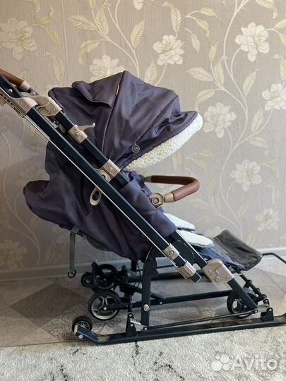 Детские санки коляска ника 7 8