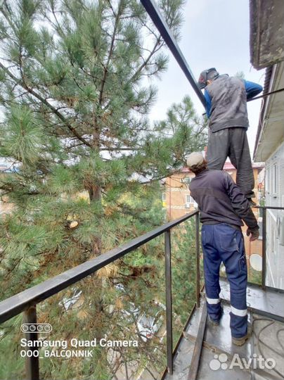 Расширение балконов/Гарантия по договору на 5 лет