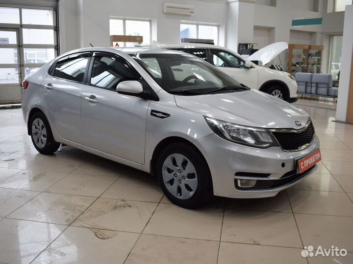 Kia Rio 1.6 МТ, 2016, 120 000 км