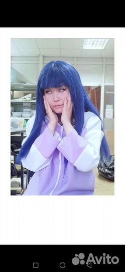 Парик и костюм Хината Хьюга косплей