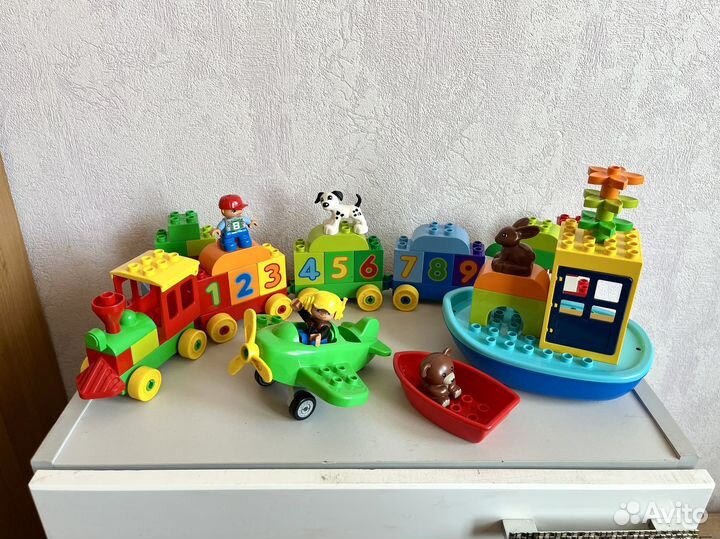 Лего Дупло Транспорт для самых маленьких 3 набора