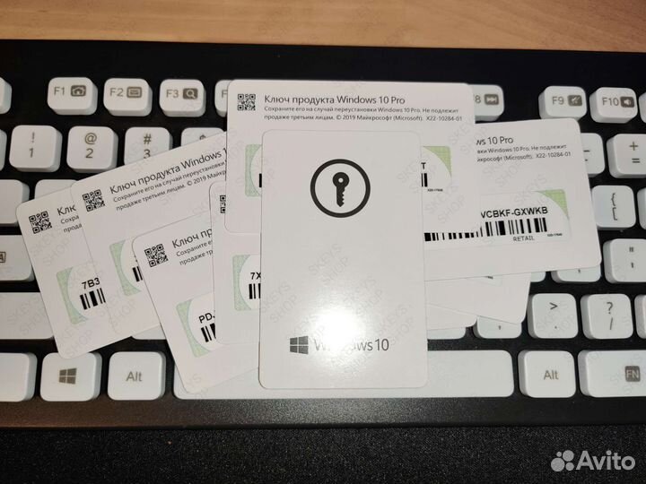 Windows 10 pro карта ключ