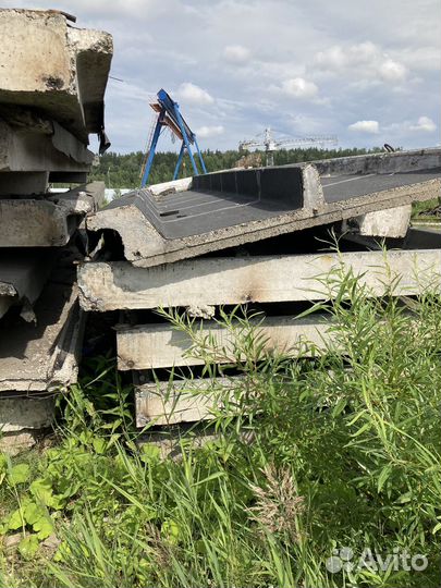 Плиты перекрытия бу