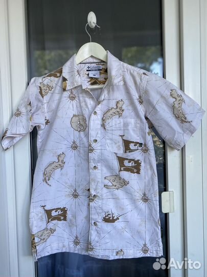 Летние рубашки для мальчика 14-16 лет 157-164