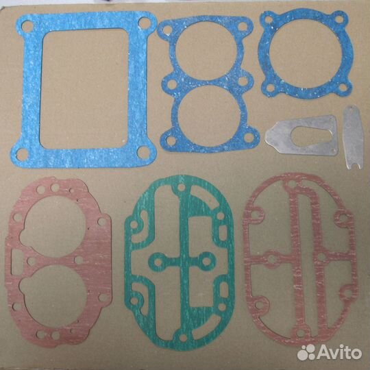 Р/к компрессора (плоская головка) (прокладки 6 наи