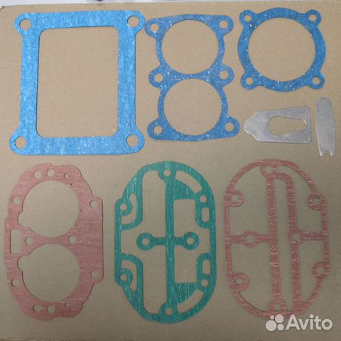 Р/к компрессора (плоская головка) (прокладки 6 наи