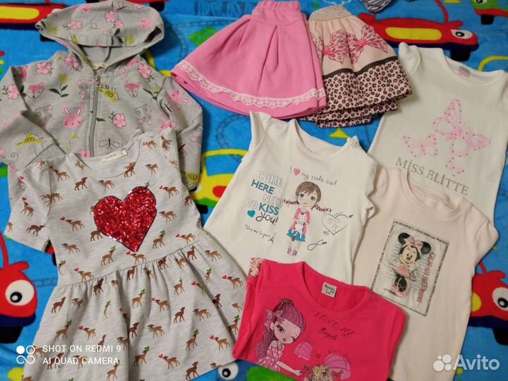Пакет вещей на девочку 2 года
