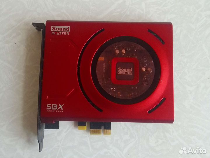 Звуковая карта PCI-E Creative Sound Blaster ZX
