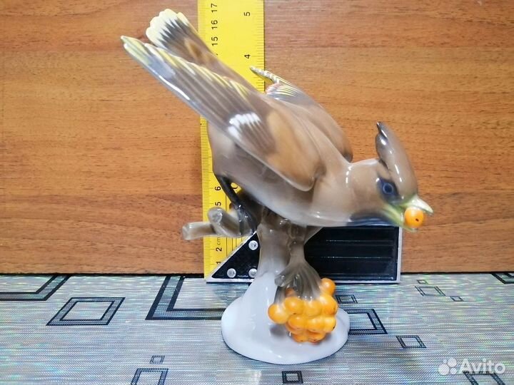 Фарфоровые статуэтки птицы Karl Ens и Rosenthal