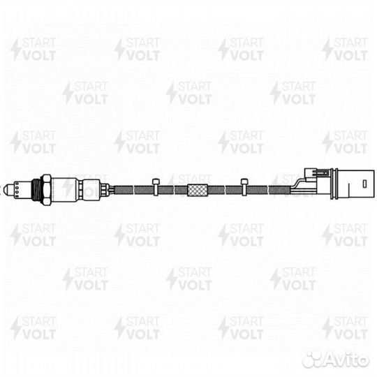 Датчик кисл. для а / м kia soul (14) (с 2016 г.) 1.6i до кат. (vs-os 1014)