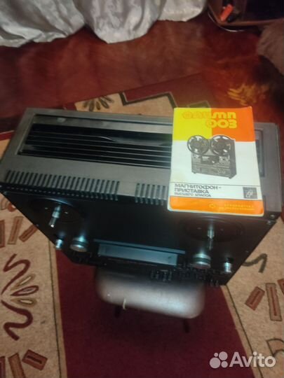 Катушечный магнитофон олимп 003