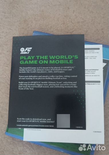 Ea fc 24 на ps4 диск