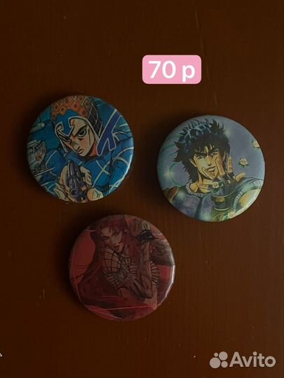 Значки аниме