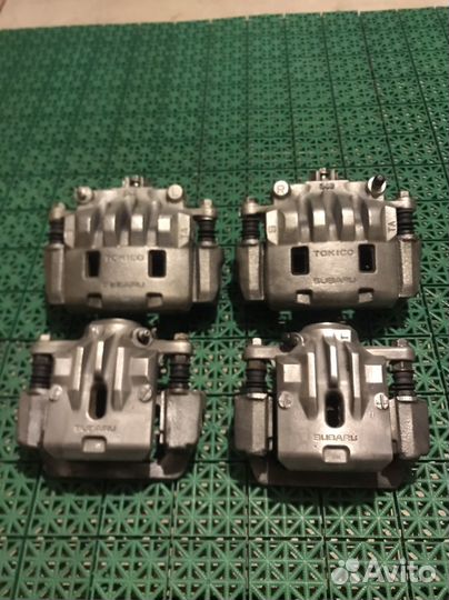 Суппорта тормозные на Subaru