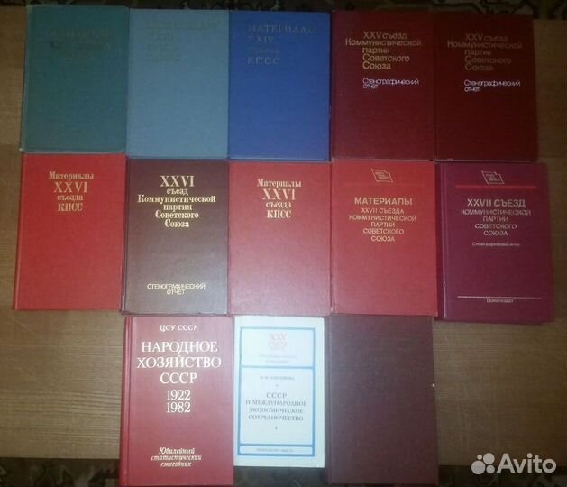 Документы материалы речи кпсс Съезды Статистика