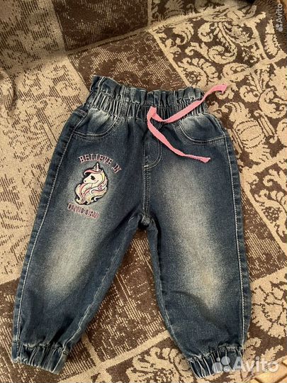 Одежда для девочки мешком 74-86