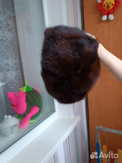 Шапка норковая