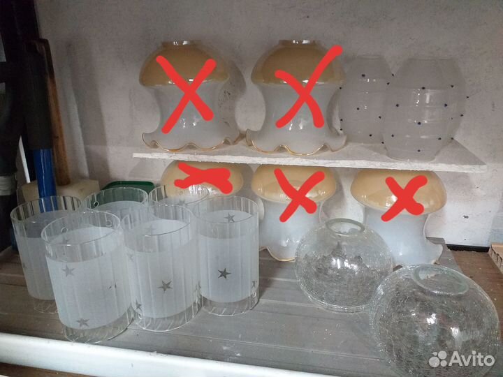 Плафоны для люстр и бра