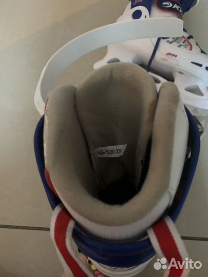 Коньки детские раздвижные Kreiss р-р 30-33