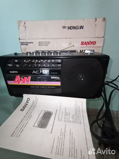 Магнитола Sanyo
