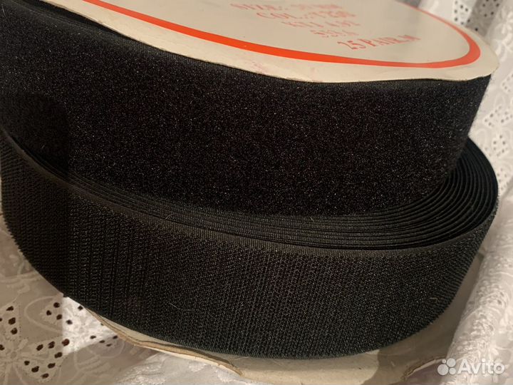 Лента контактная липучка липкая лента