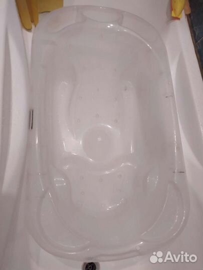 Детская ванночка круг на шею