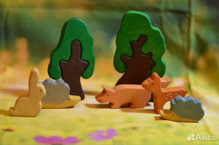 Деревянные игрушки 