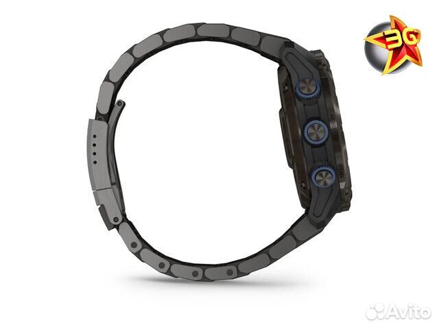 Часы Garmin Descent Mk3i 51мм Titanium Band Black