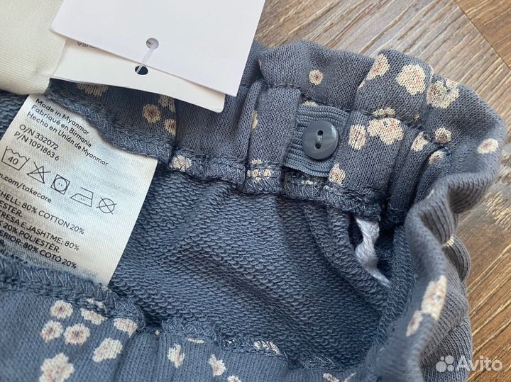 Брюки штаны hm на девочку 68,86 новые