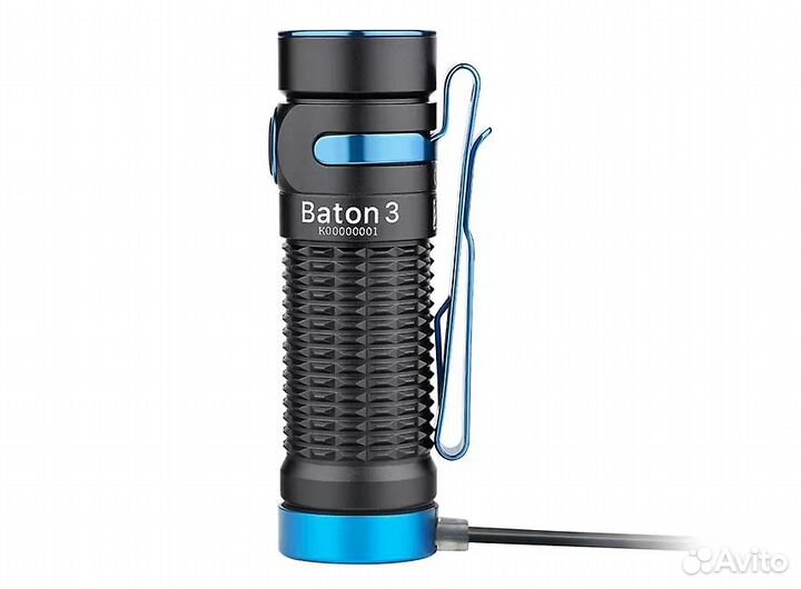 Фонарь Olight Baton 3 Black