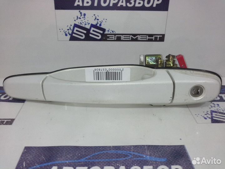 Ручка двери внешняя Toyota Harrier SXU10W белая