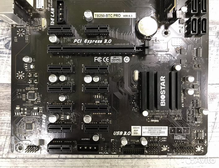 Biostar TB250-BTC PRO ver:6.3+G3900+8Gb DDR4